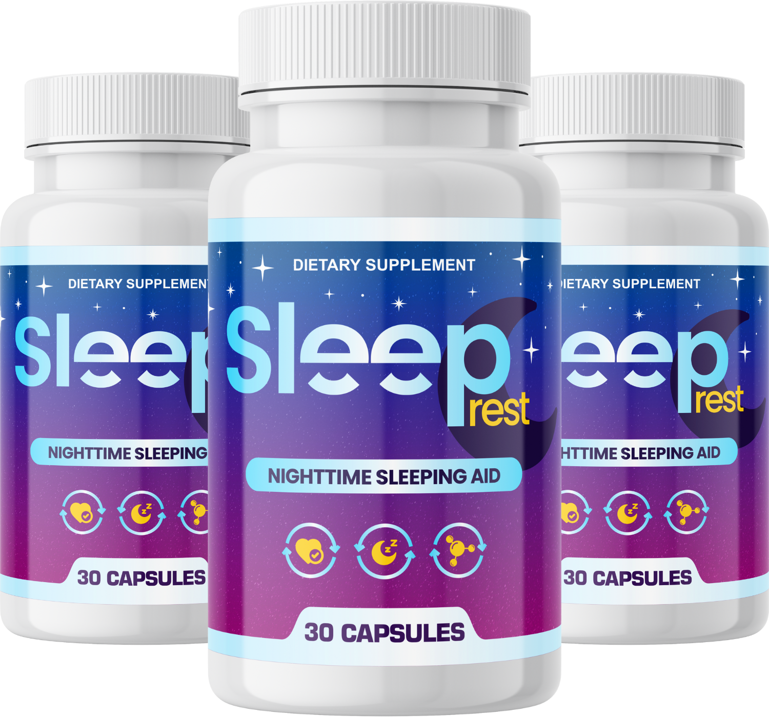 3 Bottles of Sleep Rest